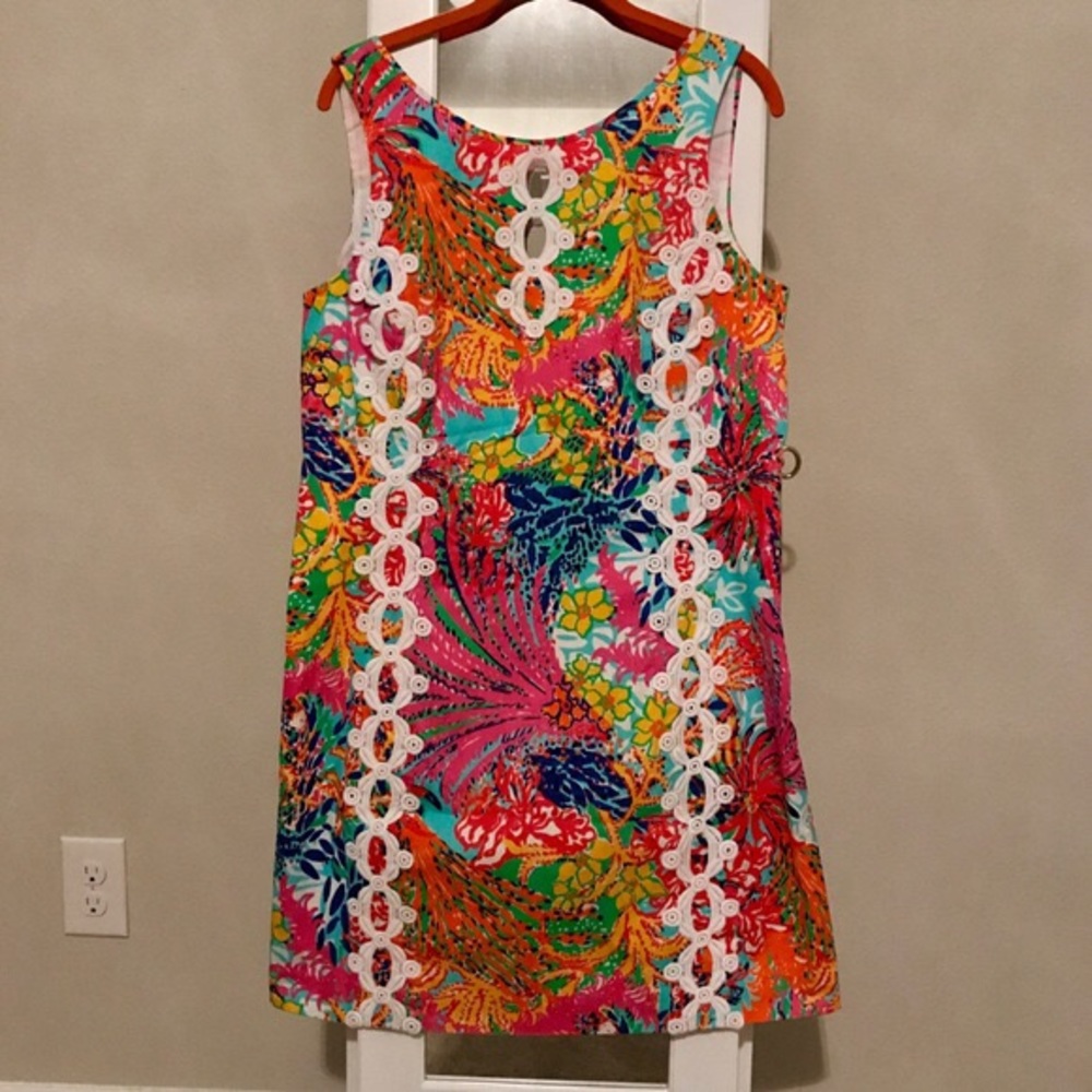 Lilly Pulitzer Ember shift Fishing for compliments